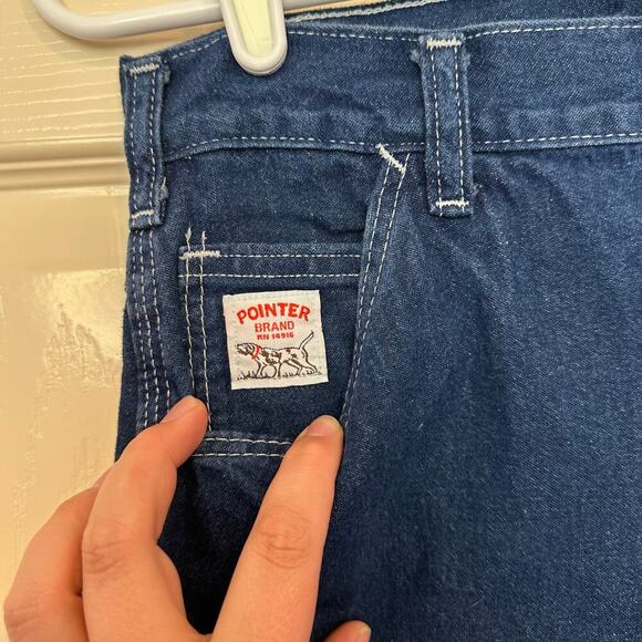 Vintage Pointer Brand Women’s Carpenter Jeans Size 8M Workwear Utility USA - Picture 5 of 12